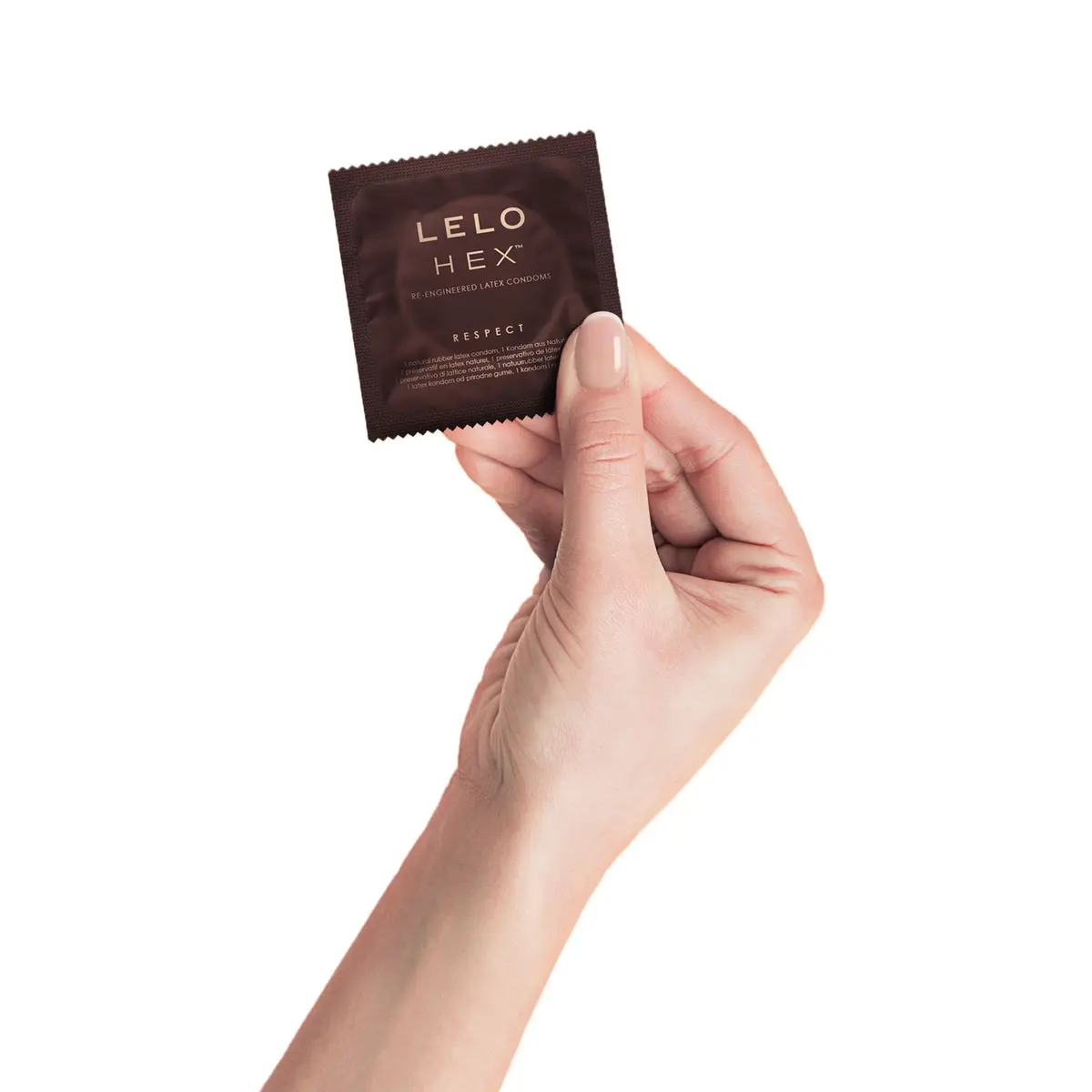 LELO HEX Respect XL Condoms 58mm (2.28 inches) | Thin, Strong, Lubricated, 3-Pack - view 3