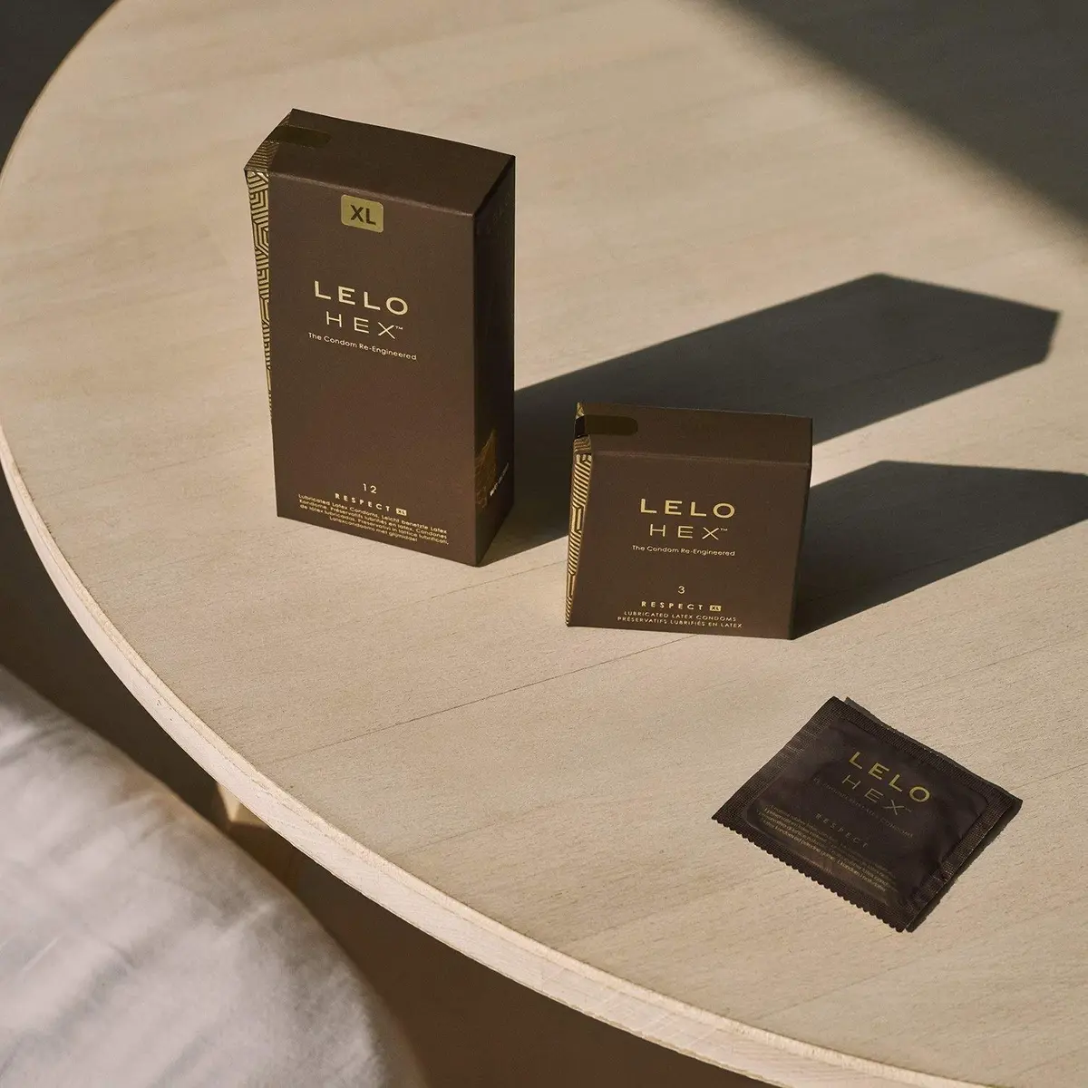 LELO HEX Respect XL Extra Large Condoms 58mm (12 Count) | Increased Strength, Thin Latex - view 6