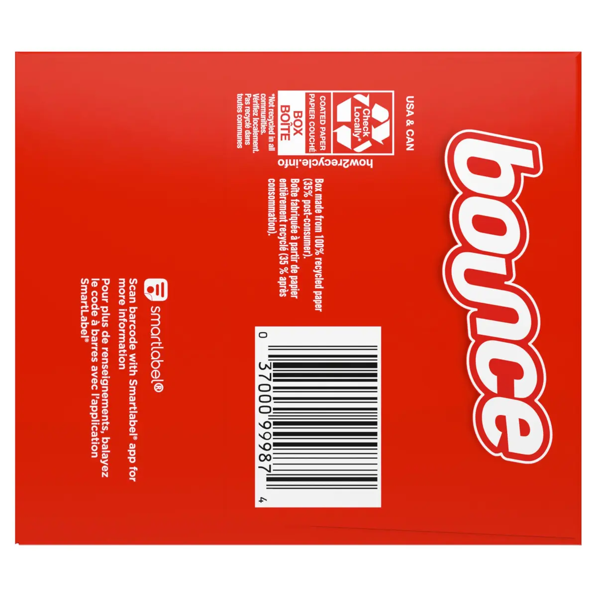 Bounce Fabric Softener Sheets Fresh Linen Scent 240 Count | Controls Static Cling & Reduces Wrinkles - view 8