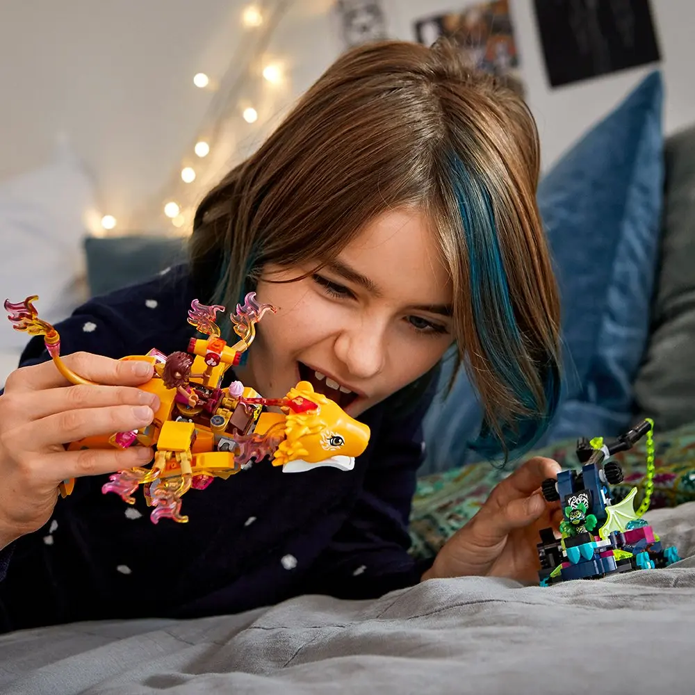 LEGO Elves Azari & the Fire Lion Capture 41192 Building Kit 360 Pieces | Fantasy Toy Set for Kids 8-12 - view 3