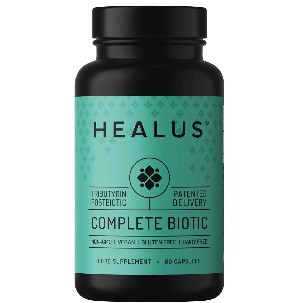 Healus Complete Biotic Postbiotic Tributyrin Supplement 60 Capsules | Supports Gut Health & Digestion - main product image