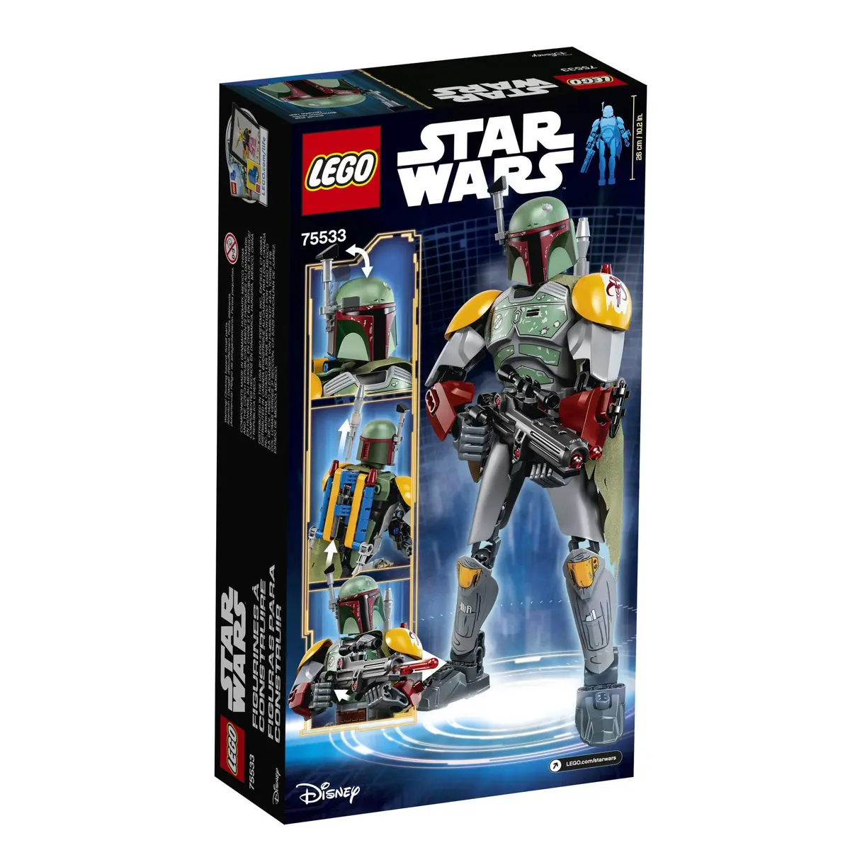 LEGO Star Wars Return of the Jedi Boba Fett 75533 Building Kit 144 Piece | Highly Posable Collectible Action Figure - view 6