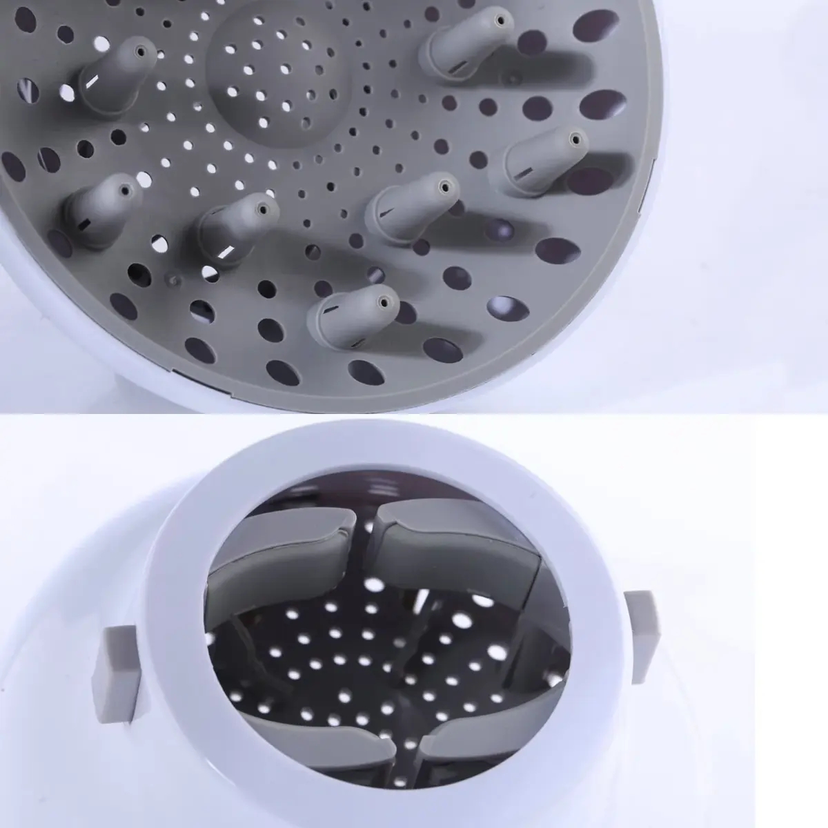 Hairizone Universal Hair Diffuser White | Fits 1.7-2.6 Inch Nozzles for Curly Hair - view 8