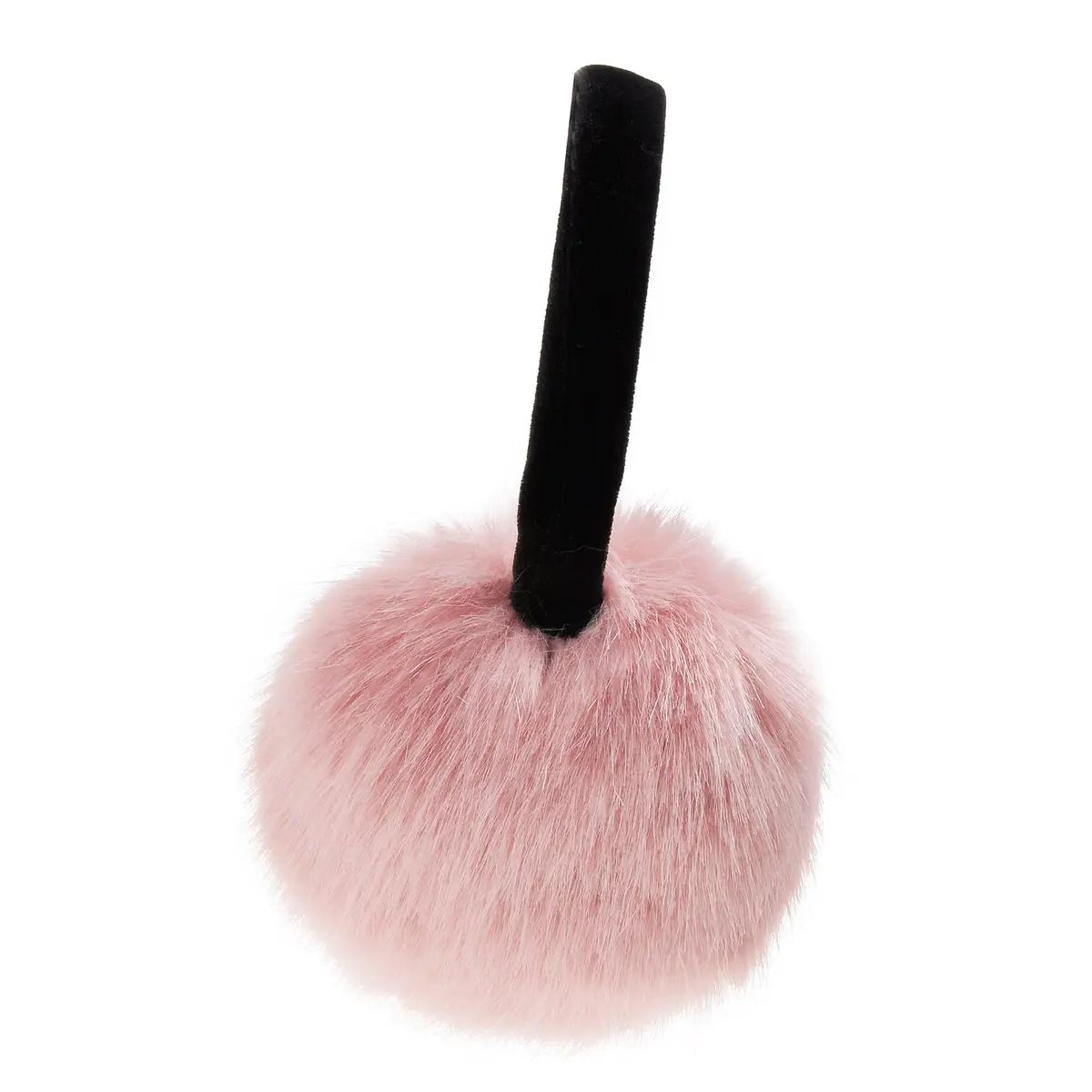 ZLYC Women Girls Winter Faux Fur Earmuffs Pink | Adjustable & Soft for Cold Weather - view 6