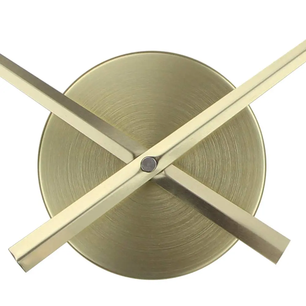 Timelike Gold 3D Clock Hands for Wall Clocks 23.5cm x 31.5cm | DIY Art Decor Quartz Mechanism - view 2