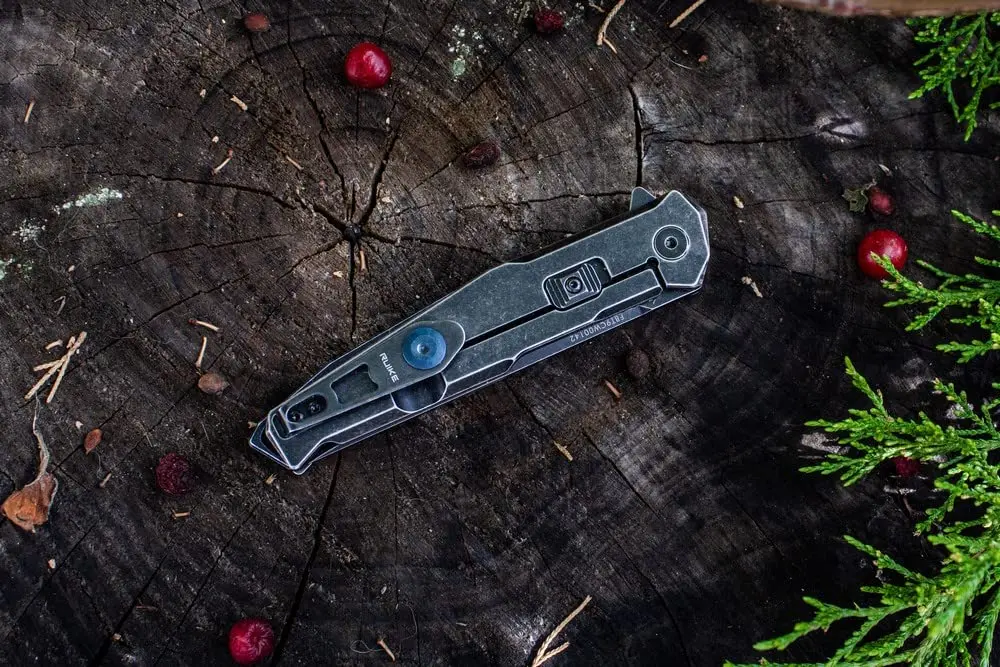 Ruike P108-SB Folding Knife 3.5" Drop Point Blade | Tactical Pocket Knife for Men & Women - view 5