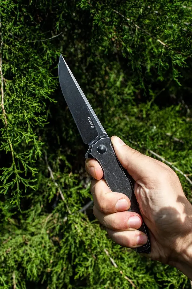 Ruike P108-SB Folding Knife 3.5" Drop Point Blade | Tactical Pocket Knife for Men & Women - view 7