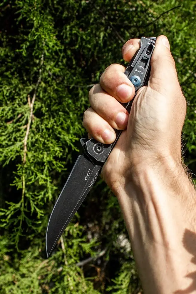 Ruike P108-SB Folding Knife 3.5" Drop Point Blade | Tactical Pocket Knife for Men & Women - view 8