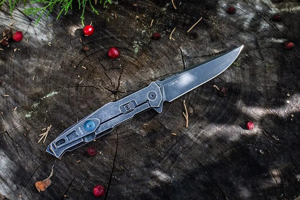 Ruike P108-SB Folding Knife 3.5" Drop Point Blade | Tactical Pocket Knife for Men & Women - view 3