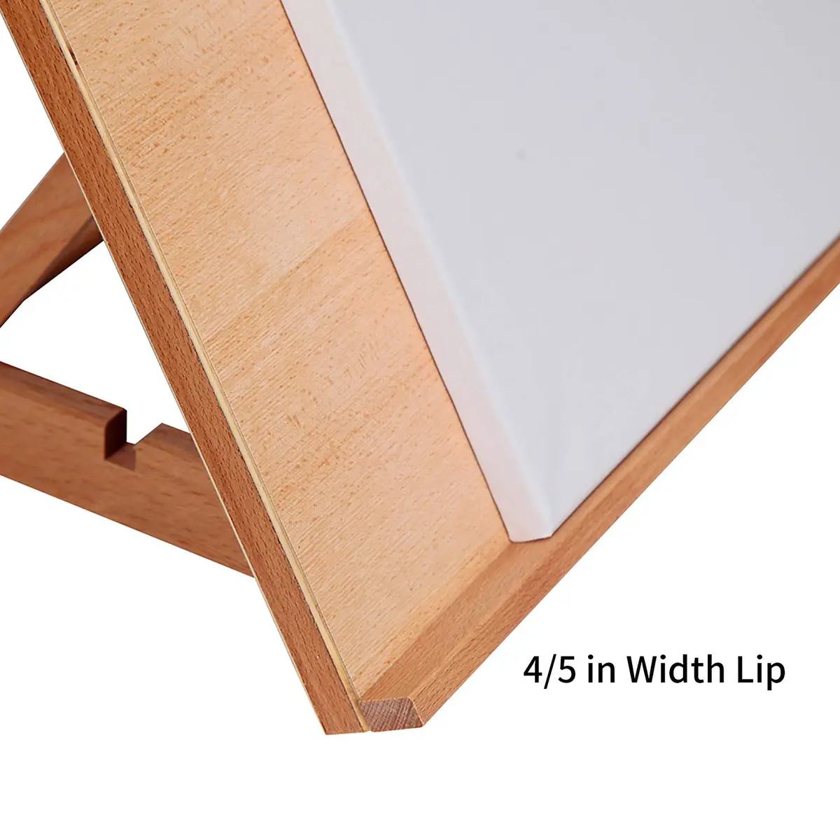 Falling in Art Large 5-Position Wood Drafting Table Easel Drawing &Sketching Board | Adjustable Angles for Artists (70-120 chars) - view 4