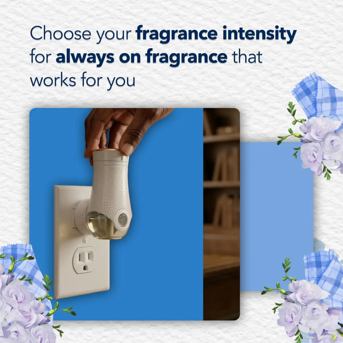 Glade PlugIns Refills Air Freshener Starter Kit Clean Linen 25ml (0.74 Fl Oz) | Long-lasting Fragrance Up to 70 Days - view 7