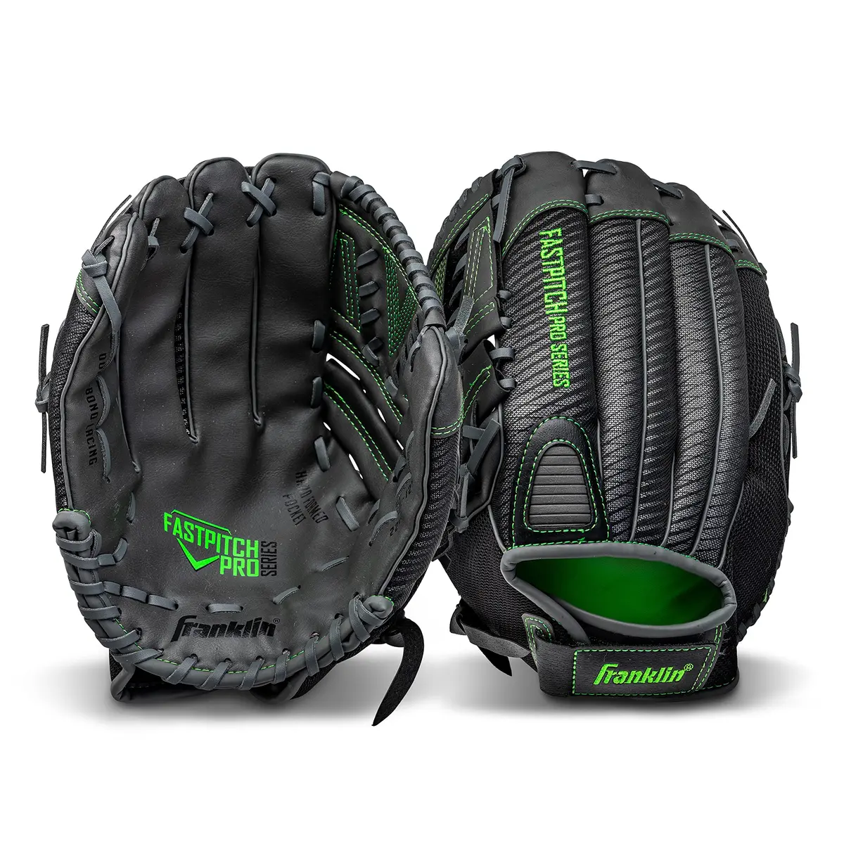 Franklin Sports Windmill Series Softball Glove 12" | Youth Fastpitch Fit, Lightweight Mesh, Adjustable Wrist - view 3