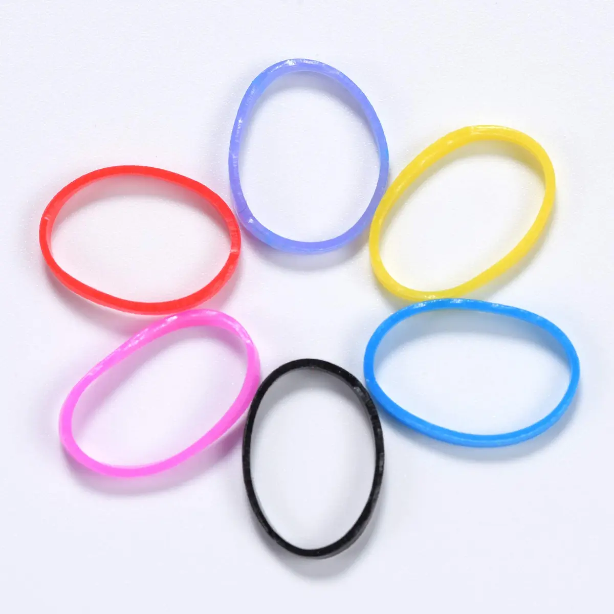 Youxuan Kids Elastics No Damage Colored Hair Bands 1000 Pack Small Size | Bright, Strong & Gentle (70-120 chars) - view 4