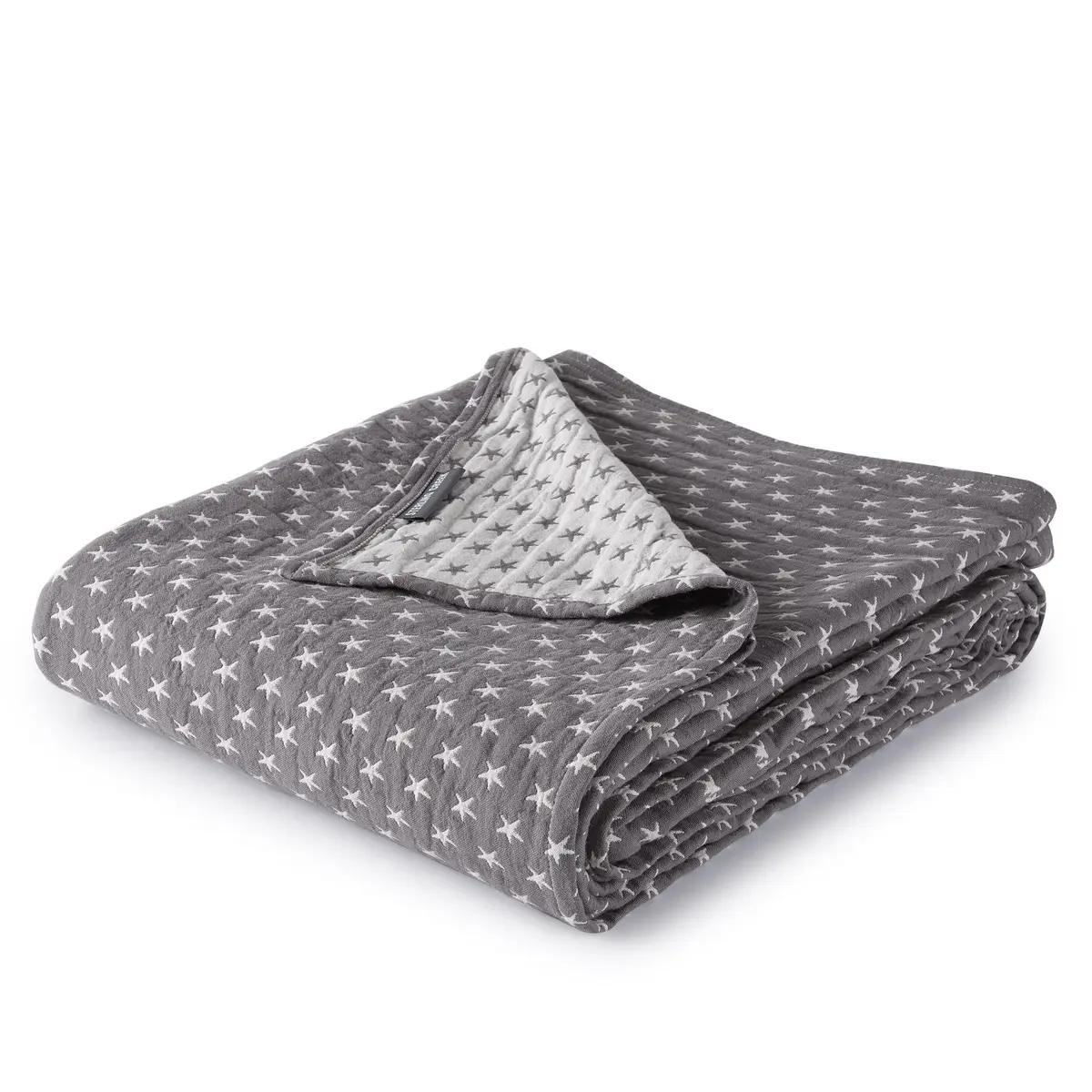 Sterling Creek Dawson Star Muslin Blanket King 106" x 94" | Breathable Cotton All Season - main product image