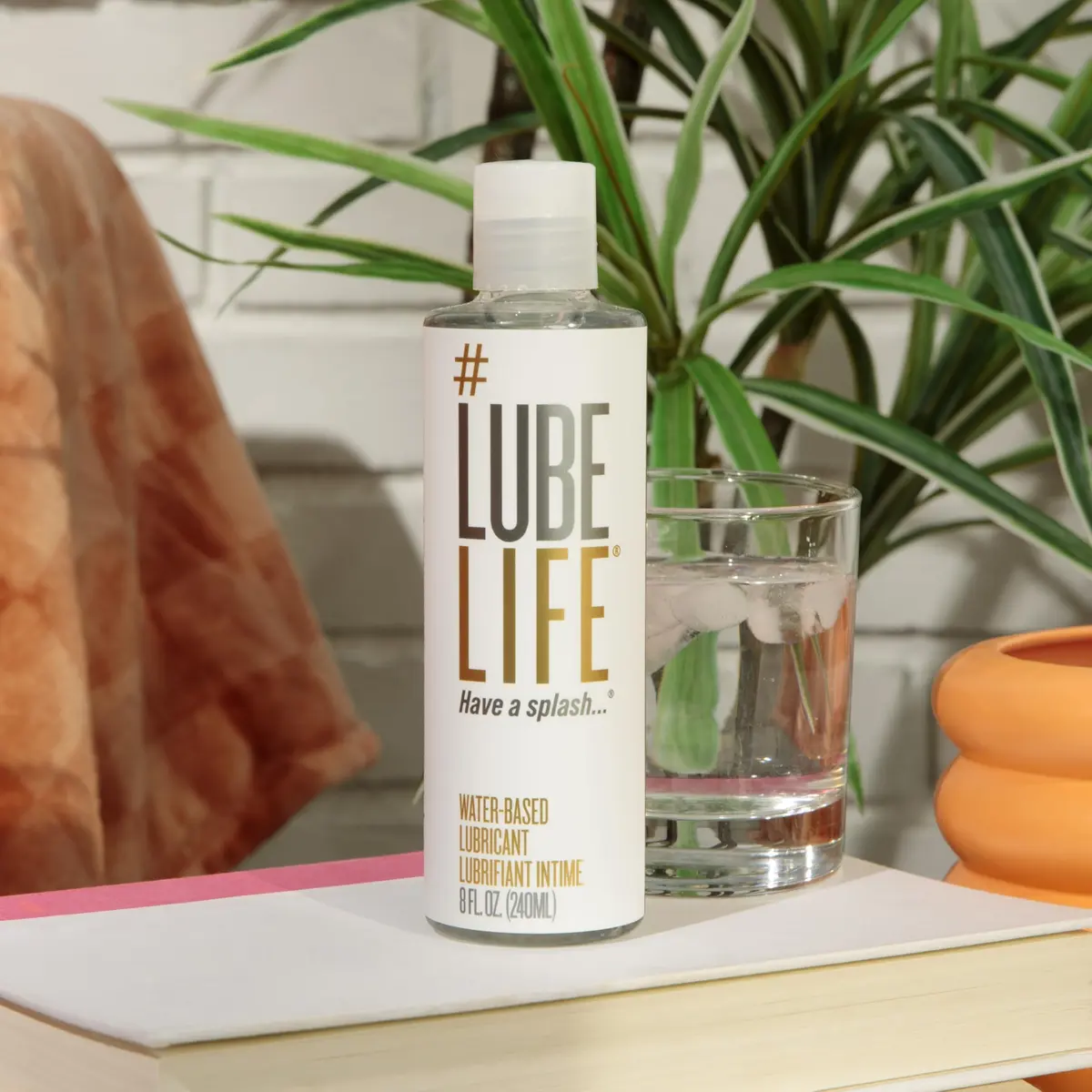 LubeLife Water Based Personal Lubricant 240ml (8 Fl Oz) | Condom & Toy Safe, Easy Clean-Up - view 9