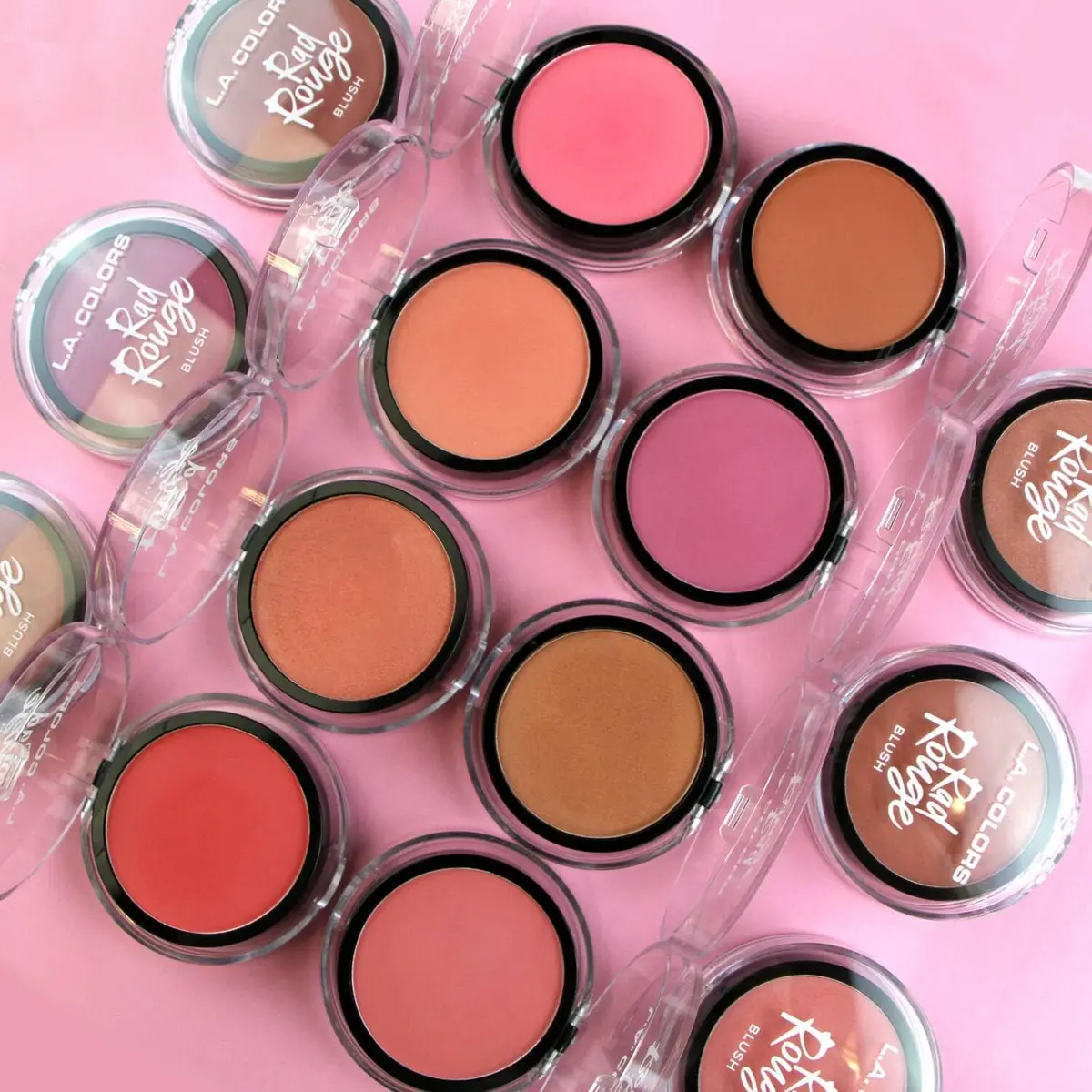 L.A. COLORS Rad Rouge Blush, Radical 0.16 Oz | Blendable, Vibrant, Cruelty-Free - view 3