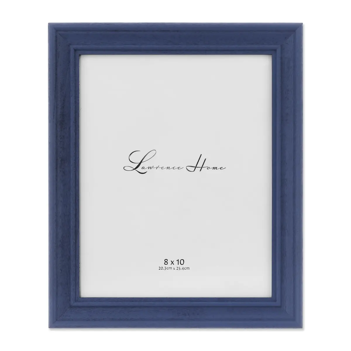 Lawrence Frames 8x10 Durham Weathered Navy Blue Wood Picture Frame | Hand Weathered Casual Finish - main product image
