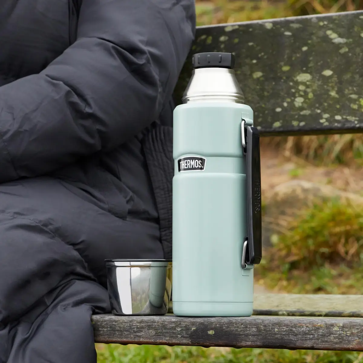 Thermos Stainless King 1.2L (40.6 oz) Flask | Keeps Hot/Cold 24 Hours - view 2