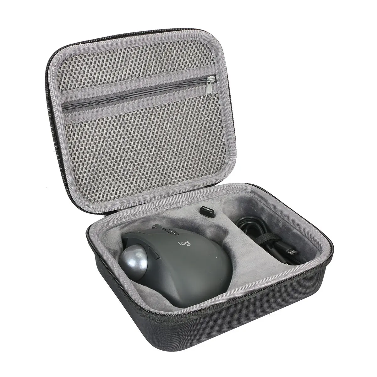 co2CREA Hard Case for Logitech MX Ergo Wireless Trackball Mouse | Shockproof Dustproof Water-Resistant - main product image