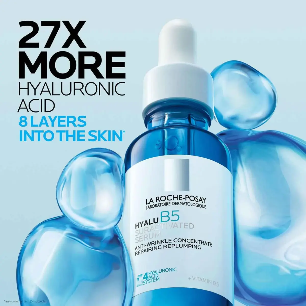 La Roche-Posay Hyalu B5 Hyaluronic Acid Serum 30ml (1.01 Fl Oz) | Plumps & Hydrates Skin - view 2