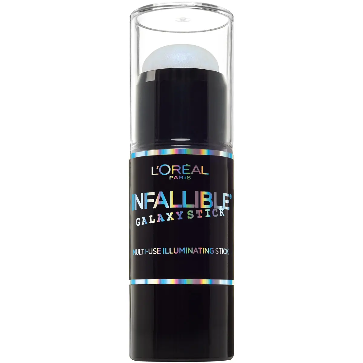 L'Oreal Paris Infallible Galaxy Stick, Astro Blue, 0.24 Oz | Holographic, Multi-Use Highlighter for Radiant Glow - view 2