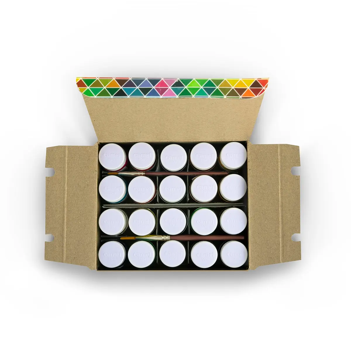 Camel Poster Colour Set - 20 Shades (Multicolor) | Vibrant Water & Oil Paints for Beginners - view 3