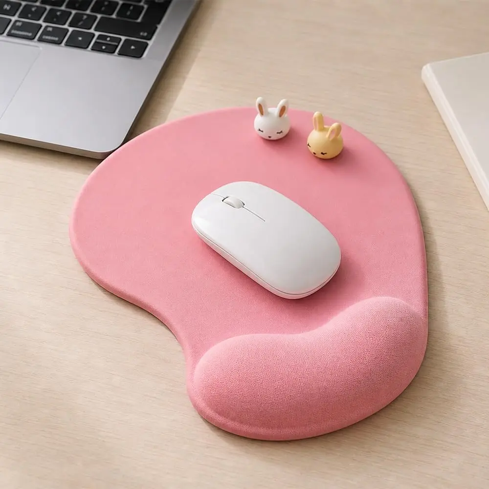 DEMON CHEST Office Mousepad with Gel Wrist Support | Ergonomic Gaming Desk Mat for Laptop (7.5 in x 9 in) - view 2