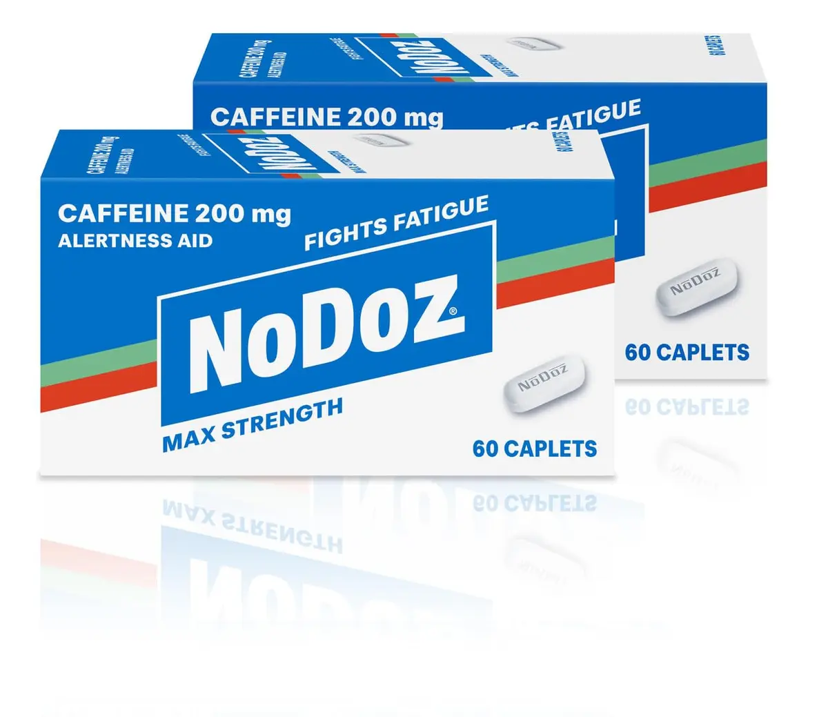 NoDoz 200mg Caffeine Pills | Maximum Strength, 120 Caplets | Stay Alert & Focused - main product image