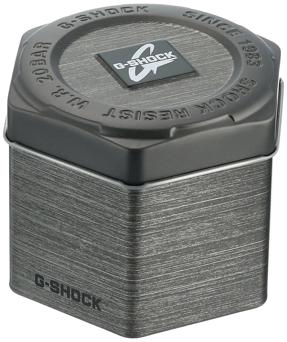 Casio G-Shock GST-B100D-1ACR Analog Quartz Watch 53.8mm Silver | Shock Resistant & Bluetooth - view 3