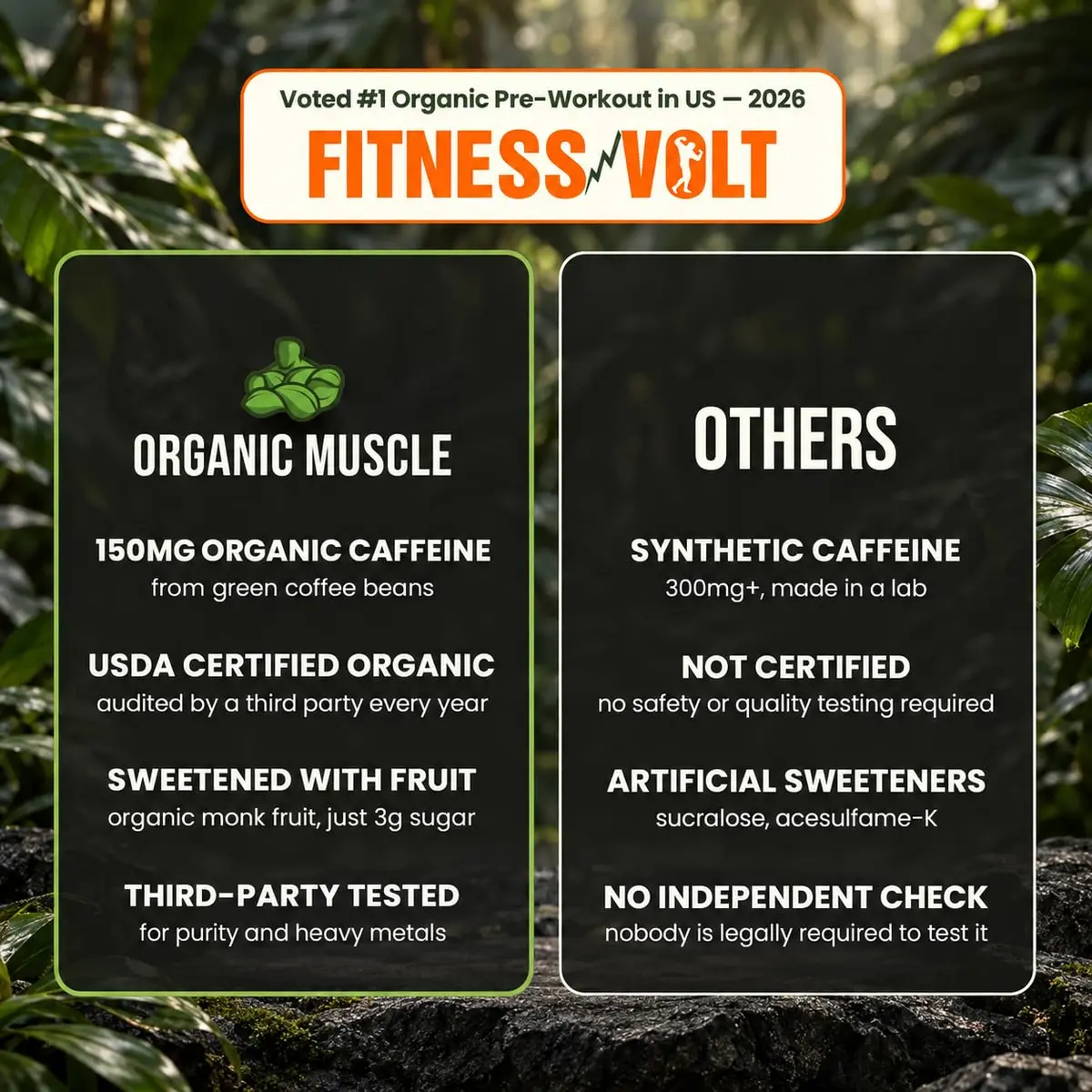 Organic Muscle Pre Workout Powder, Passionfruit Guava | USDA Organic, Vegan, Low Caffeine for Endurance - view 7