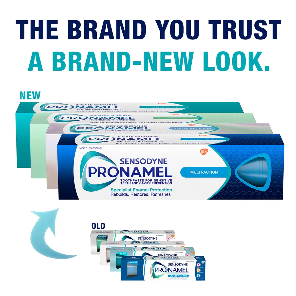 Sensodyne PRONAMEL Daily Protection Enamel Toothpaste 4 oz | Protects Sensitive Teeth & Rebuilds Enamel - view 8