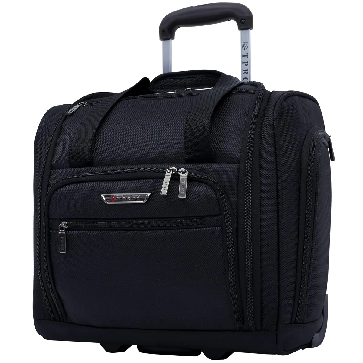 TPRC 15” Underseat Carry-On Luggage with USB Port | Airline Approved Compact Travel Bag (70-120c) - view 2