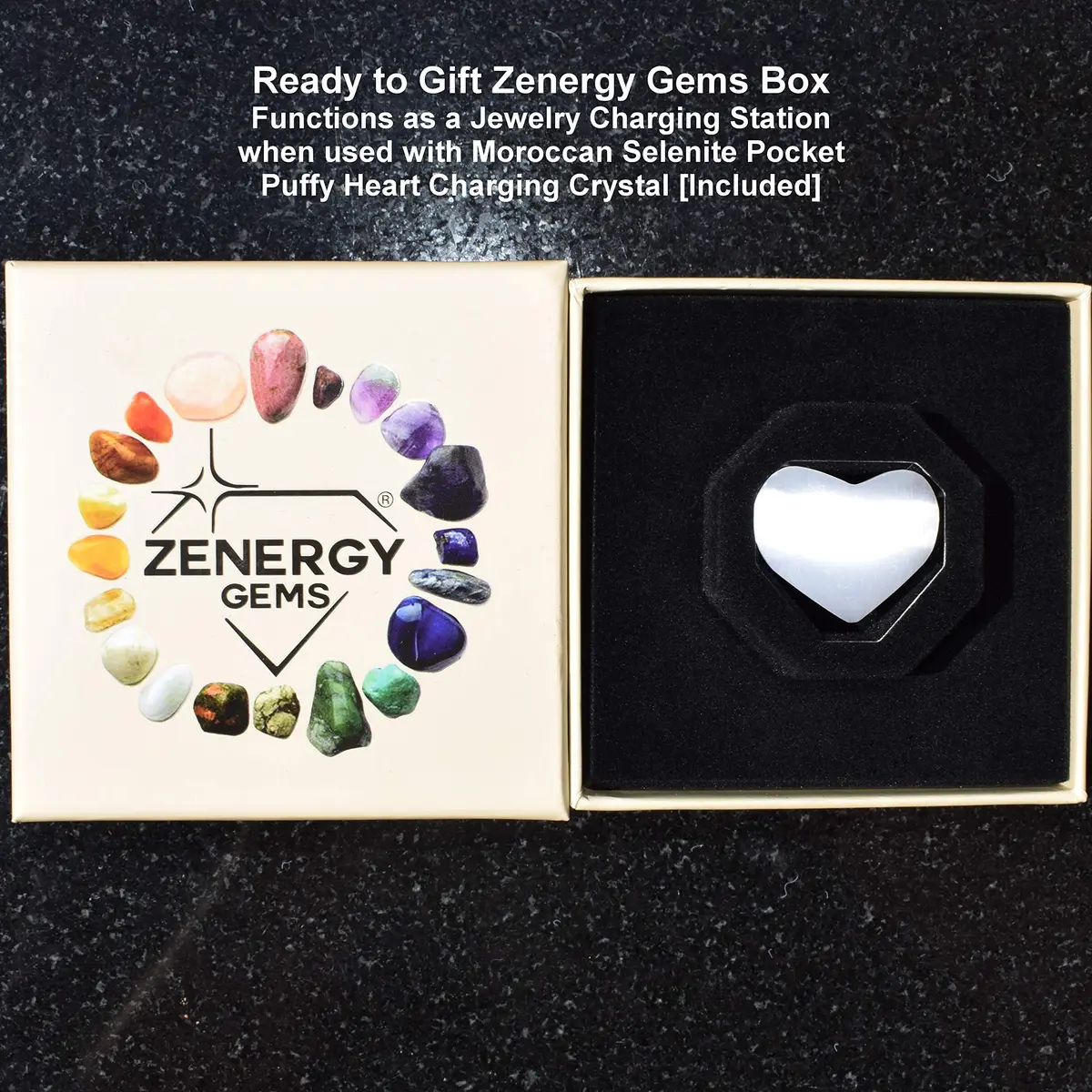 Zenergy Gems CHARGED Rainbow Tourmaline Crystal Chip Stretchy Bracelet 7.1in | Reduce Stress & Tension - view 5