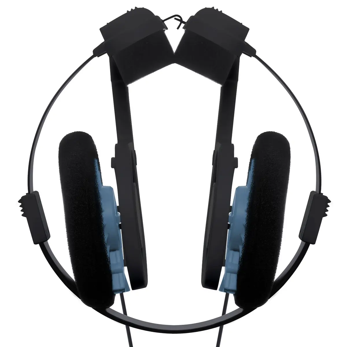 Koss Porta Pro with Microphone and Remote On-Ear Headphones | Wired Plug, Black/Silver - view 4