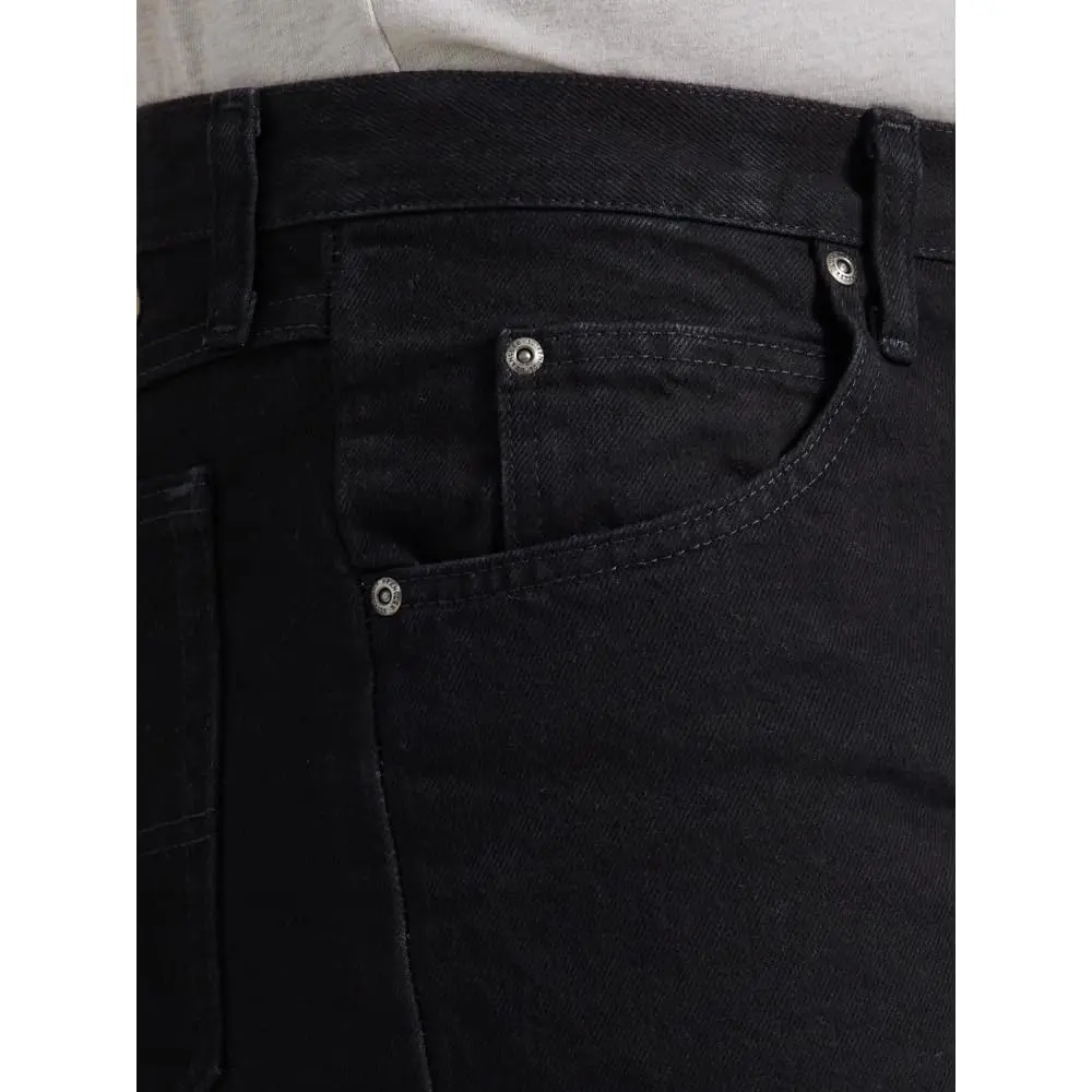 Wrangler Authentics Classic 5-Pocket Relaxed Fit Cotton Jean, Black, 32W x 30L | Imported for India - view 5
