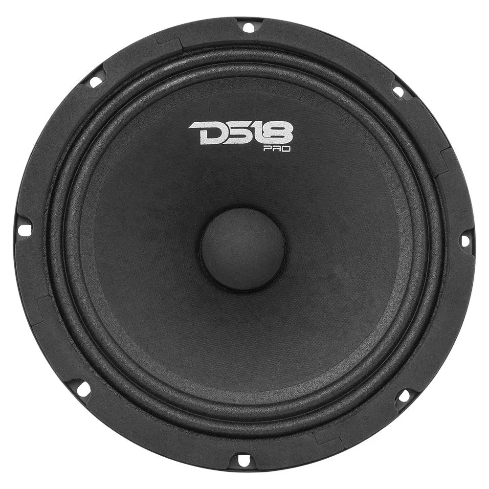 DS18 PRO-GM8 8" Midrange Loudspeaker | 580W Max Power, 8 Ohms, Black Steel Basket - view 3