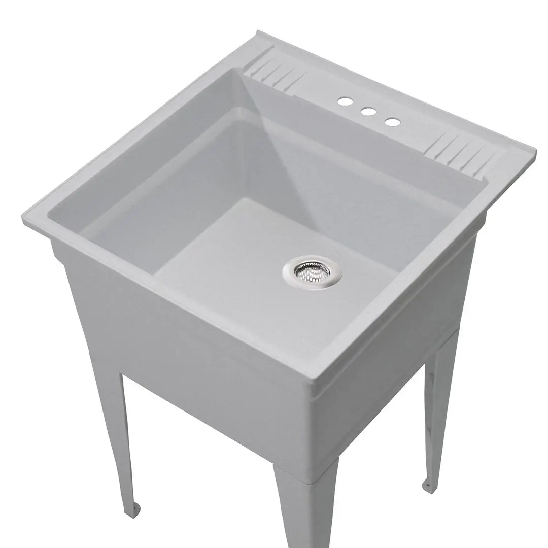 Hilltop Products 2 Pack Stainless Steel Sink Strainer Basket 5.4cm (2.13") Top / 2.5cm (1") Basket, Silver | Rust-Resistant Hair Catcher for Bathroom & Utility Sinks - view 4