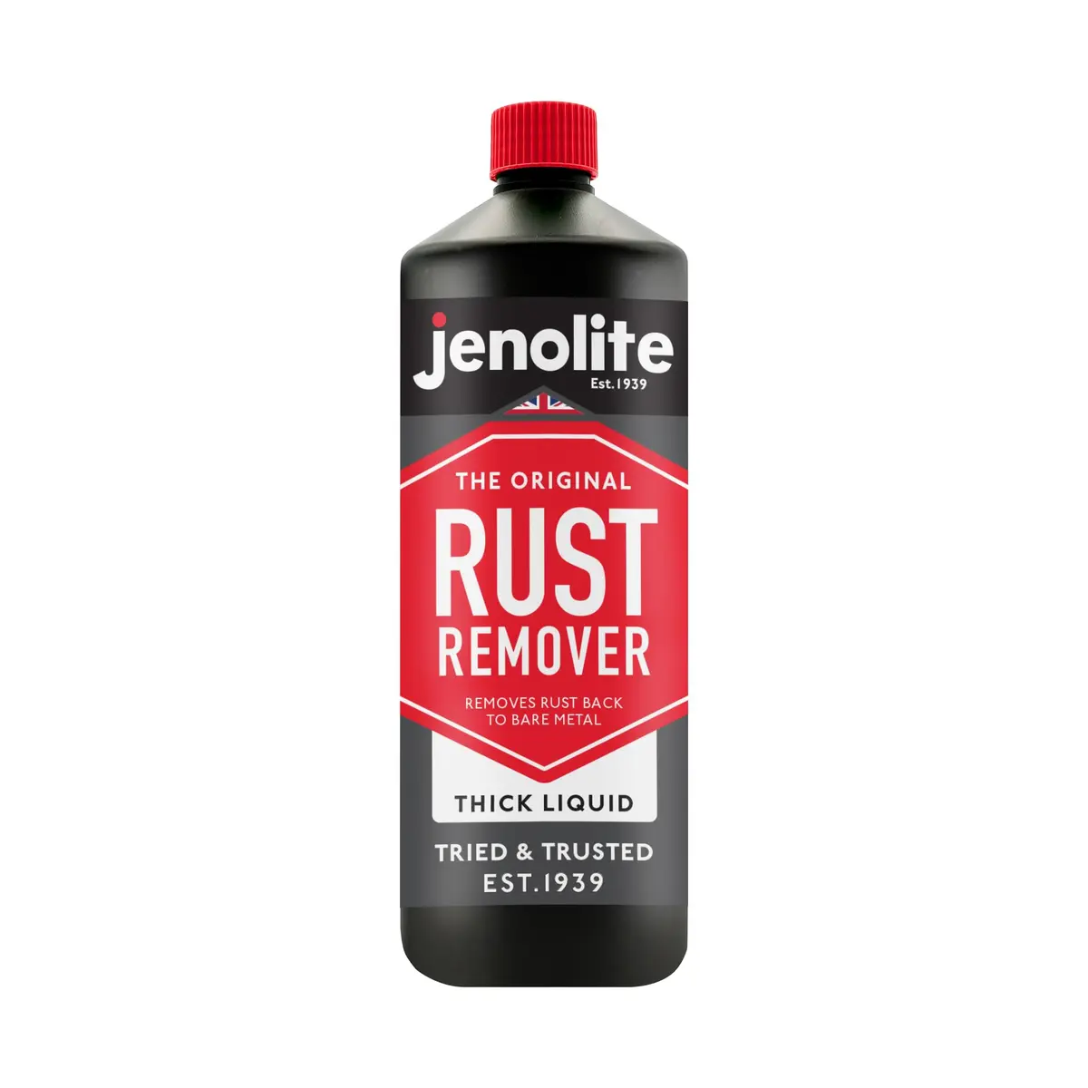 JENOLITE Rust Remover Liquid 34 Fl Oz | Fast Acting, Industrial Strength, No Rinse, UK Brand - view 9