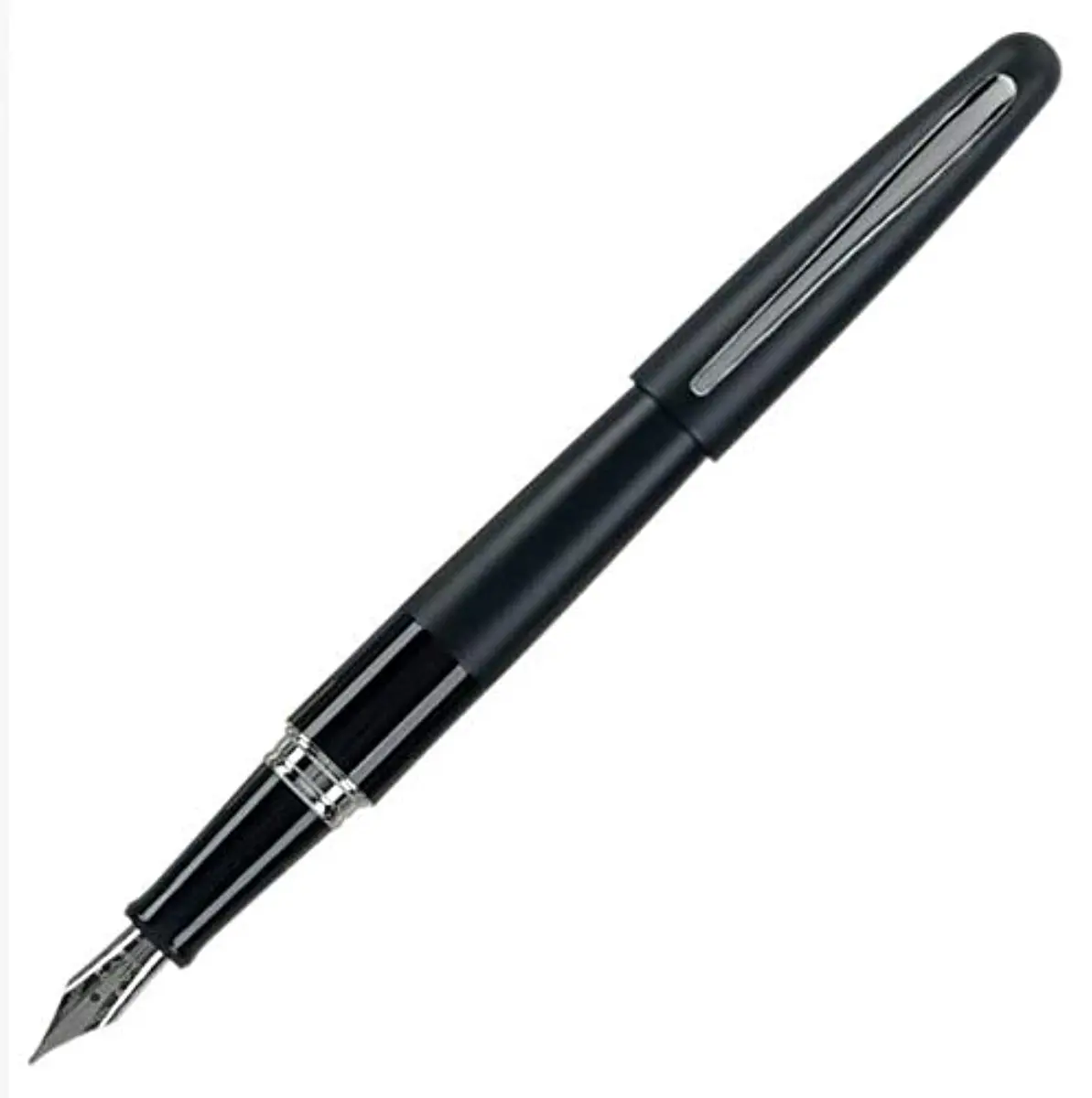 Pilot Metropolitan Fountain Pen, Black, 1.0mm Stub nib | Classic Style & Comfort - main product image