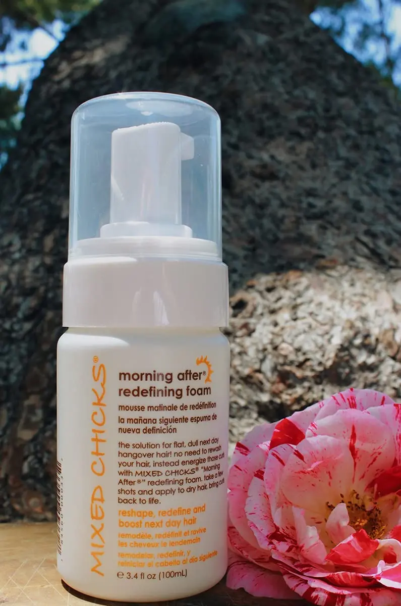 Mixed Chicks Morning After Redefining Hair Foam, 3.4 fl.oz. | Frizz Control & Curl Definition for Dry Hair - view 8