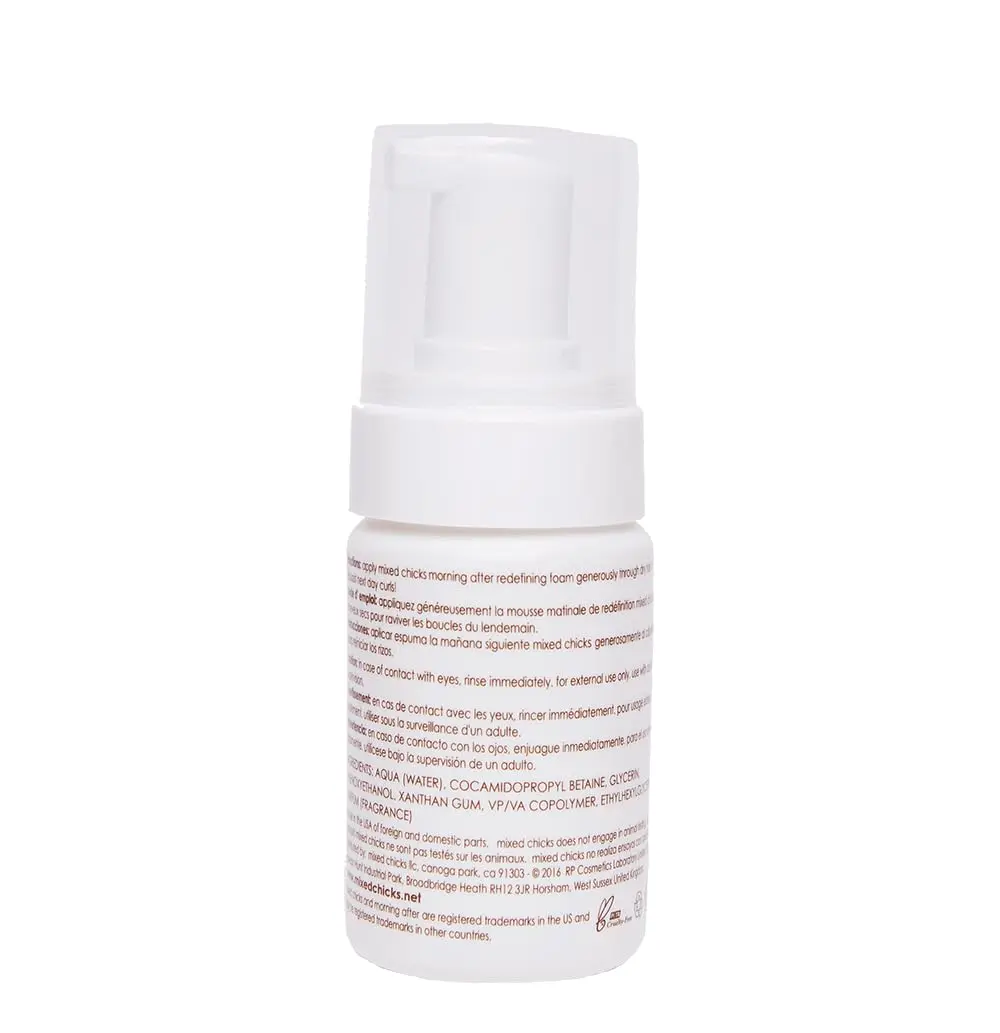 Mixed Chicks Morning After Redefining Hair Foam, 3.4 fl.oz. | Frizz Control & Curl Definition for Dry Hair - view 2