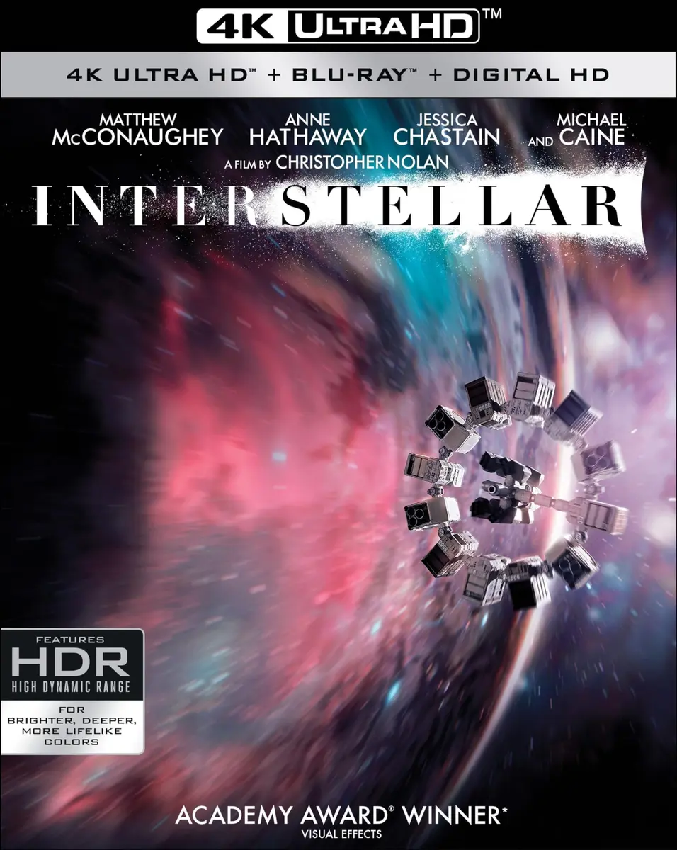 Paramount Interstellar 4K UHD + Blu-ray + Digital | Sci-Fi Space Epic (169 min) - main product image
