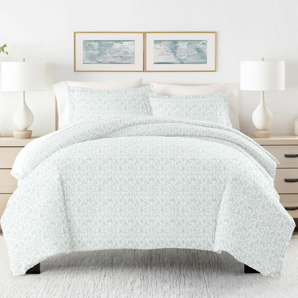 Linen Market Duvet Cover King Size | Hotel-Like Comfort & Microfiber Softness for Dreamy Bedrooms - view 2
