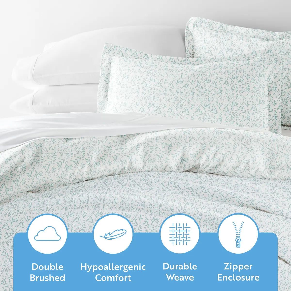 Linen Market Duvet Cover King Size | Hotel-Like Comfort & Microfiber Softness for Dreamy Bedrooms - view 4