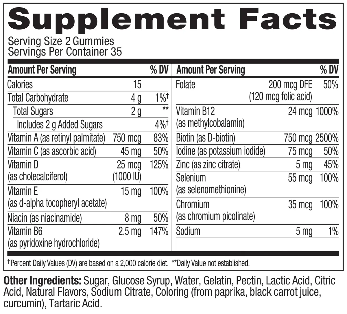 OLLY Teen Girl Multi Gummy Vitamins | 70 Count (35 Day Supply) - view 7