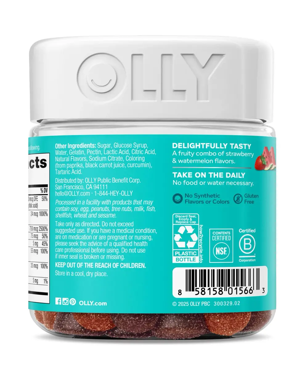 OLLY Teen Girl Multi Gummy Vitamins | 70 Count (35 Day Supply) - view 9