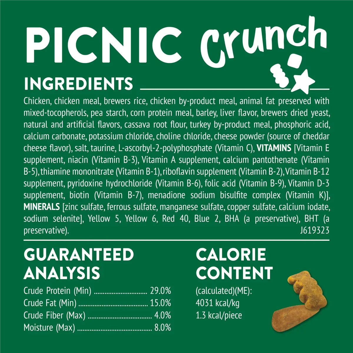 Friskies Purina Party Mix Picnic Crunch Cat Treats 36 oz | Real Chicken & Balanced Nutrition - view 6