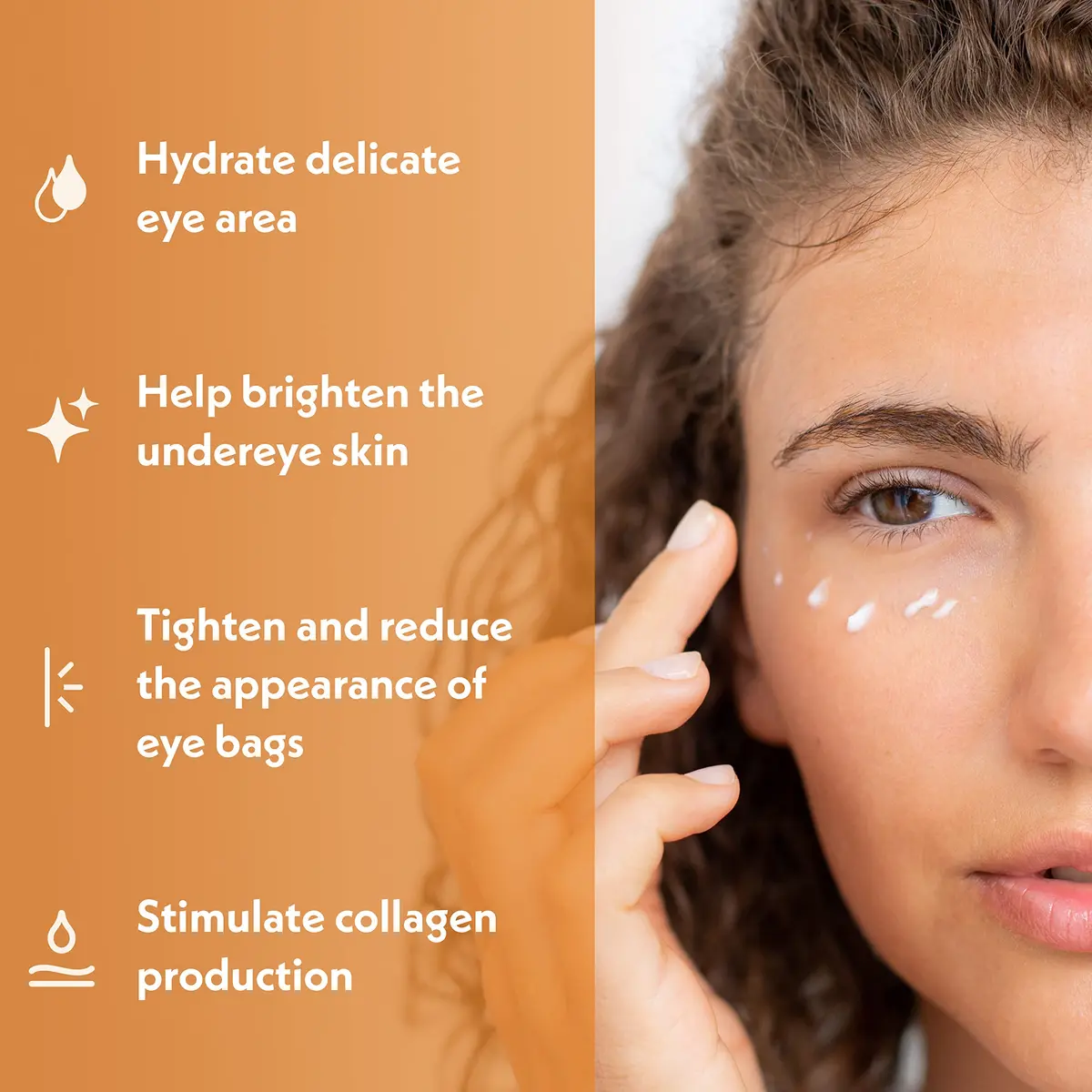 Eve Hansen Vitamin C Eye Gel for Dark Circles & Puffiness 1 oz Brightening Anti-Aging - view 2