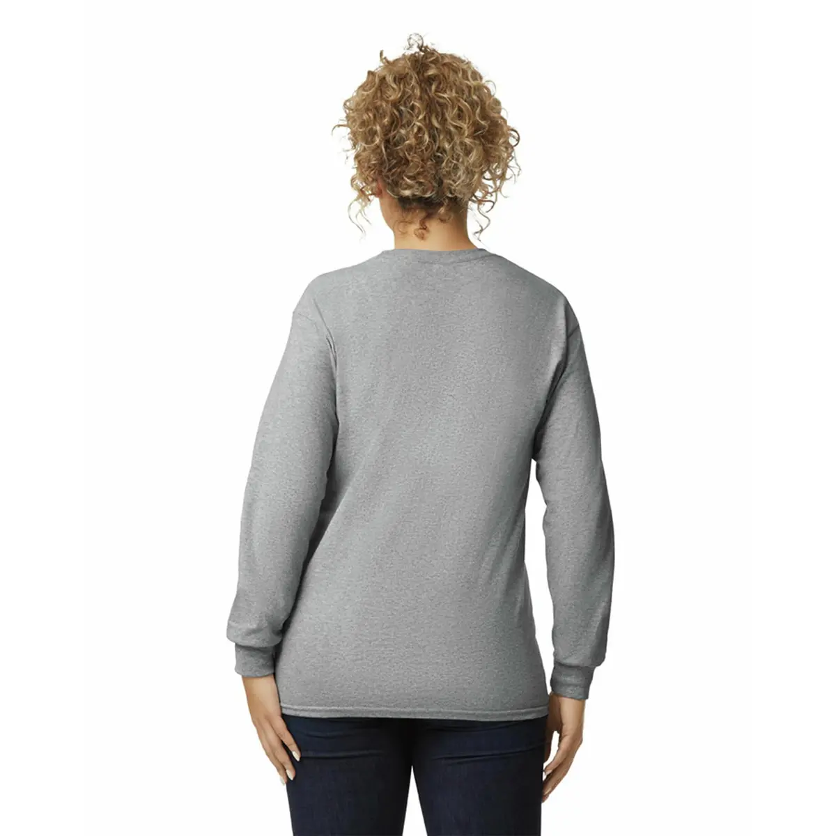 Gildan Men's Ultra Cotton Long Sleeve T-Shirt 5X-Large | Heavyweight Classic Fit for Daily Wear - view 5