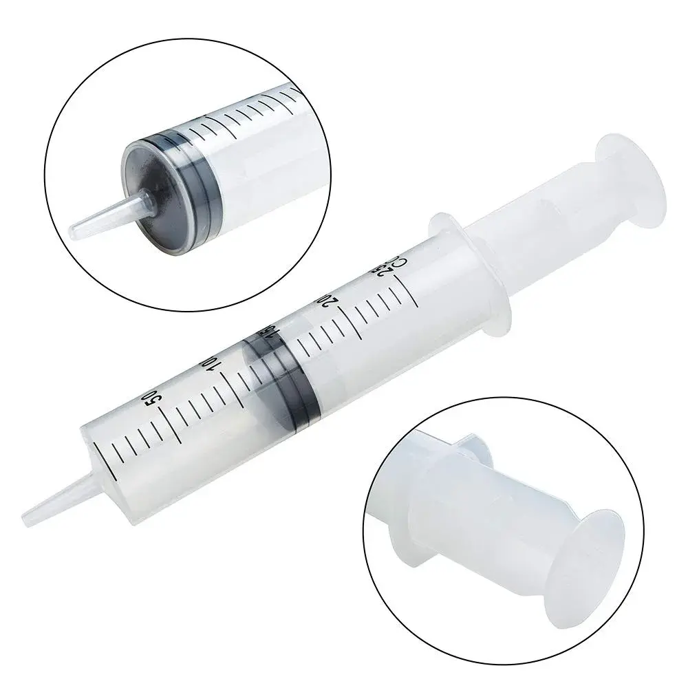 A AKRAF 250ml Extra Large Plastic Syringe | Industrial Use & Lab Experiments - view 2